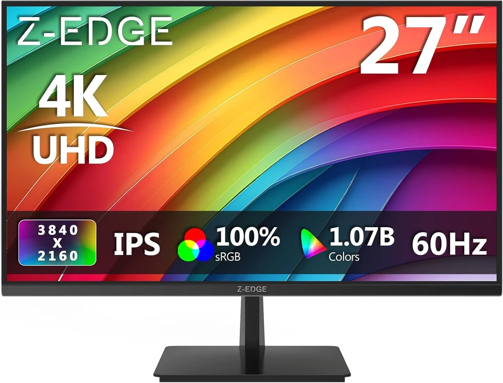 Z-Edge 27 colių 4K UHD IPS monitorius 60 Hz FreeSync HU27P4K