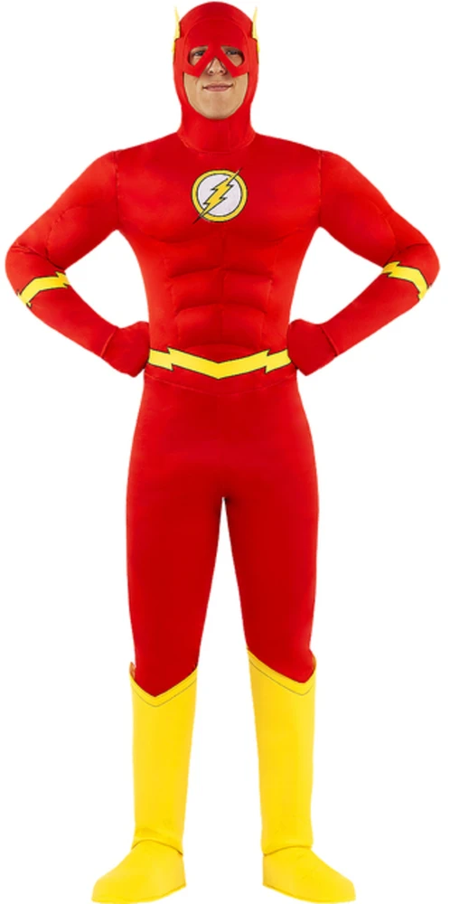 Žaibo (The Flash) kostiumas vyrams – DC Comics