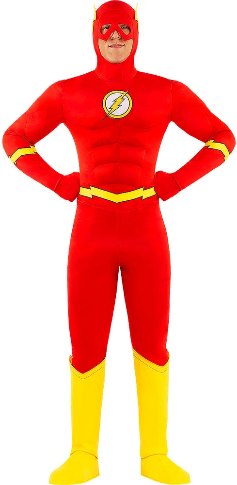 Žaibo (The Flash) kostiumas vyrams – DC Comics
