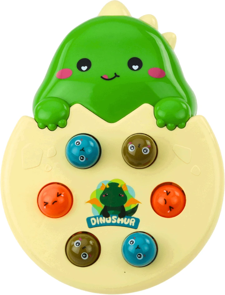 Lean Toys Dinozaurų Smūgiavimo Įgūdžių Žaidimas Vaikams