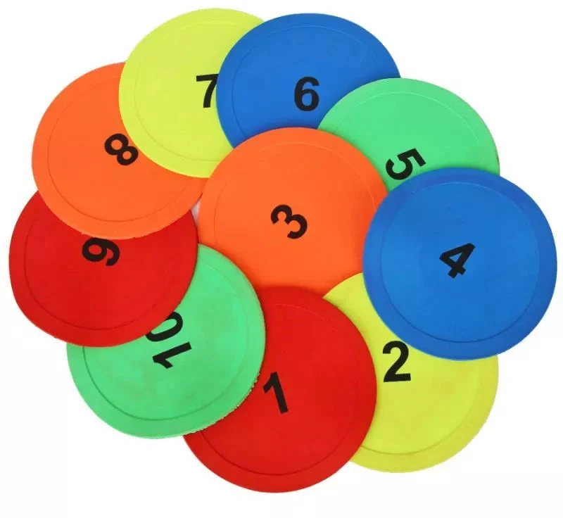 Maxwel Žaidimų aikštelės diskai - 10 vnt. skaičiai