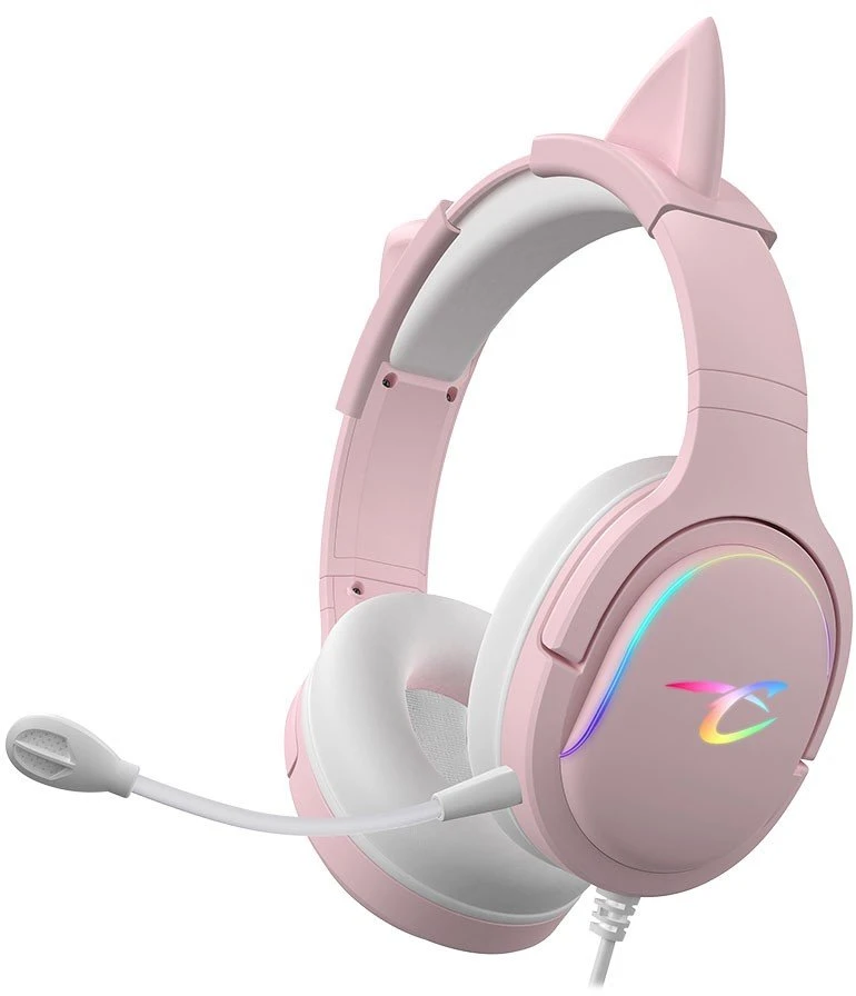 Subsonic Žaidimų ausinės su mikrofonu ir RGB apšvietimu