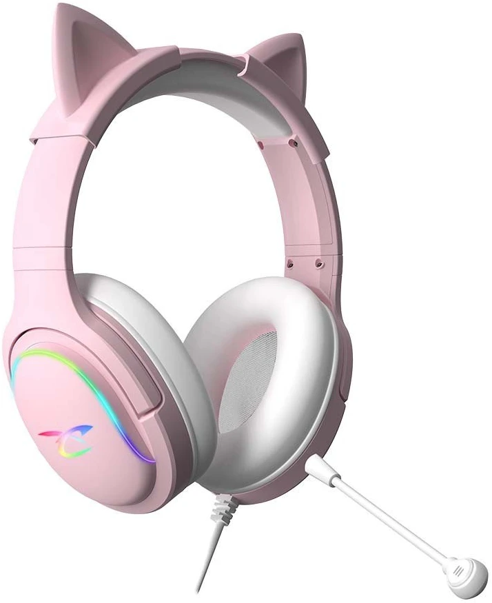 Subsonic Žaidimų ausinės su mikrofonu ir RGB apšvietimu