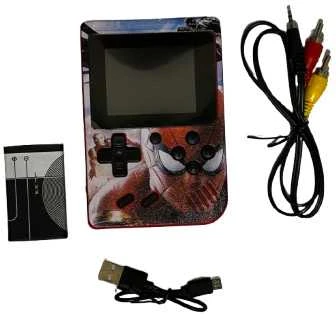 Žaidimų konsolė Retro mini, klasikinių žaidimų konsolė 400 in 1 Spiderman ( Žmogus Voras )