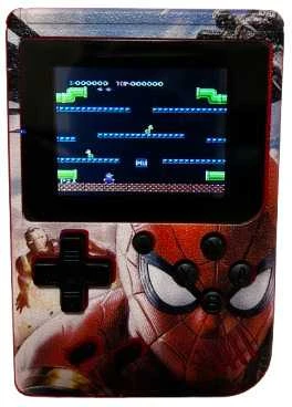 Žaidimų konsolė Retro mini, klasikinių žaidimų konsolė 400 in 1 Spiderman ( Žmogus Voras )