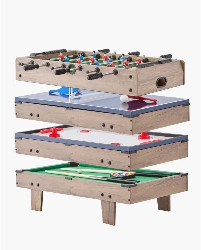 VEVOR 82 cm žaidimų stalas 4-in-1 vaikams