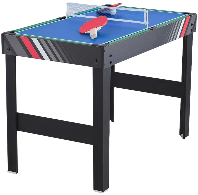 VEVOR 122 cm 4-in-1 stalo žaidimų komplektas