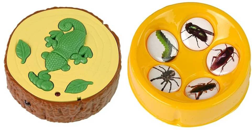 Nuotoliniu būdu valdomas chamelionas Lean Toys, 28 cm