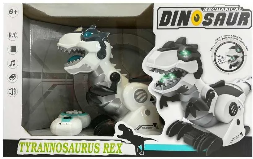 Nuotoliniu būdu valdomas interaktyvus dinozauras Lean Toys Dinosaur