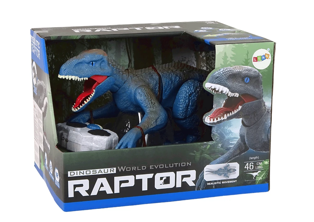 Žaislas dinozauras riaumojantis Velociraptor – džiaugsmui ir nuotykiams žaidžiant.