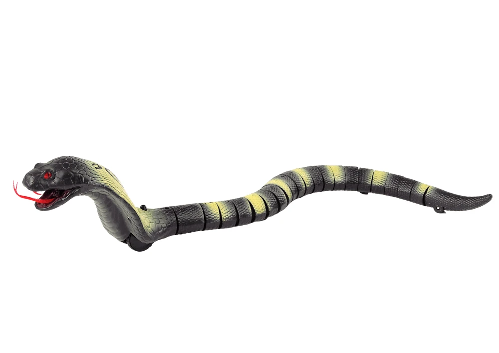 Lean Toys Nuotoliniu būdu valdomas kobra gyvatės žaislas, 44 cm