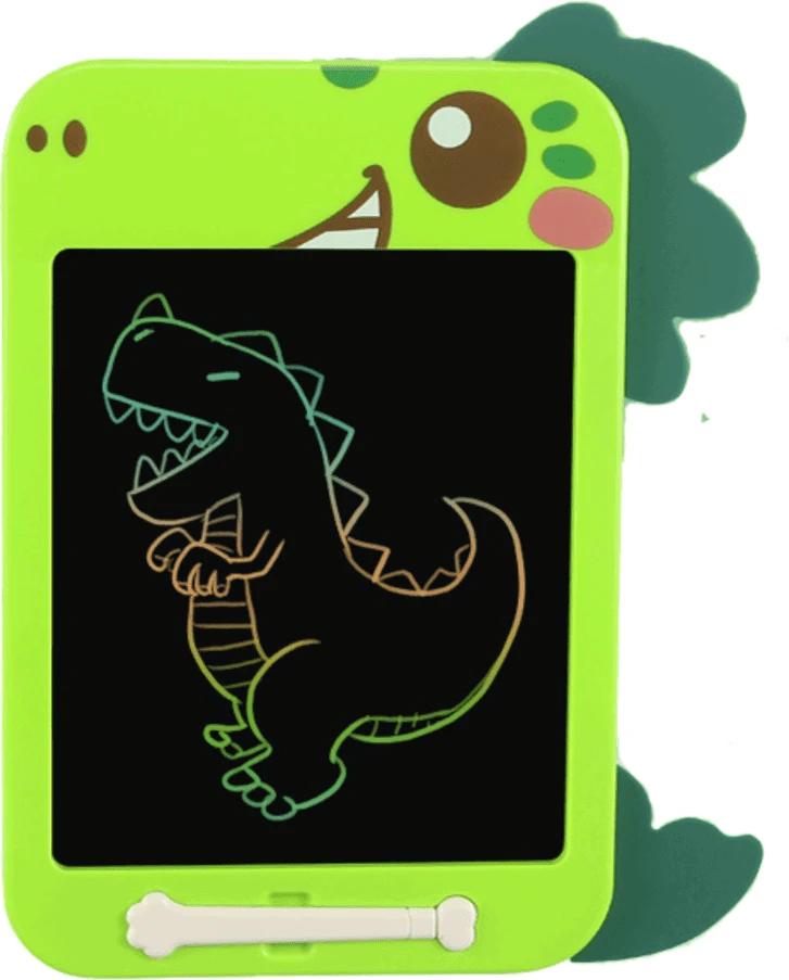 Lean Toys Piešimo planšetė dinozauro formos Znikopis – LCD