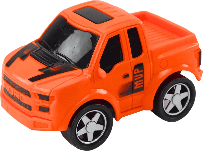 Lean Toys Evakuatorius su šviesomis ir garsais 1:16, oranžinė mašina