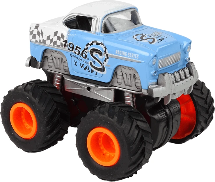 Lean Toys Mašinėlės 4x4 klasikinis didelių ratų modelis