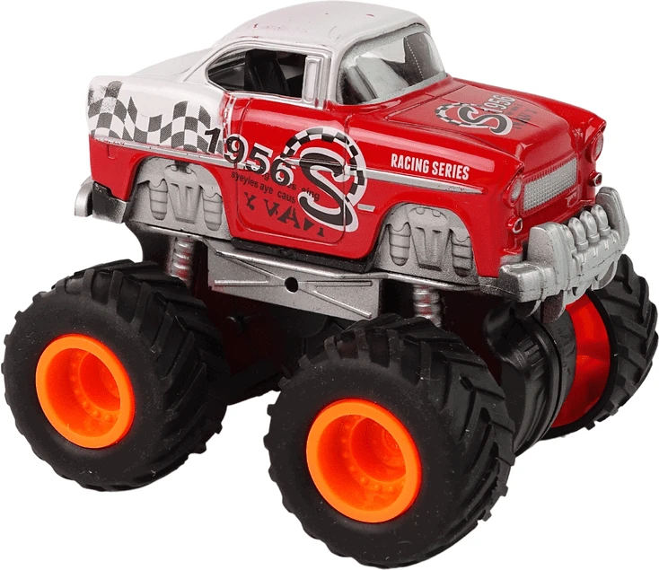 Lean Toys Mašinėlės 4x4 klasikinis didelių ratų modelis