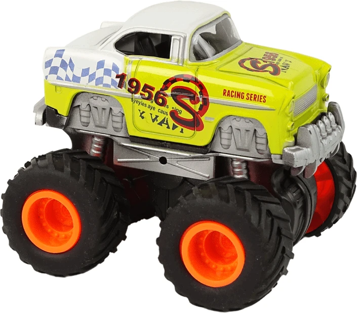 Lean Toys Mašinėlės 4x4 klasikinis didelių ratų modelis