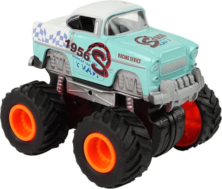 Lean Toys Mašinėlės 4x4 klasikinis didelių ratų modelis
