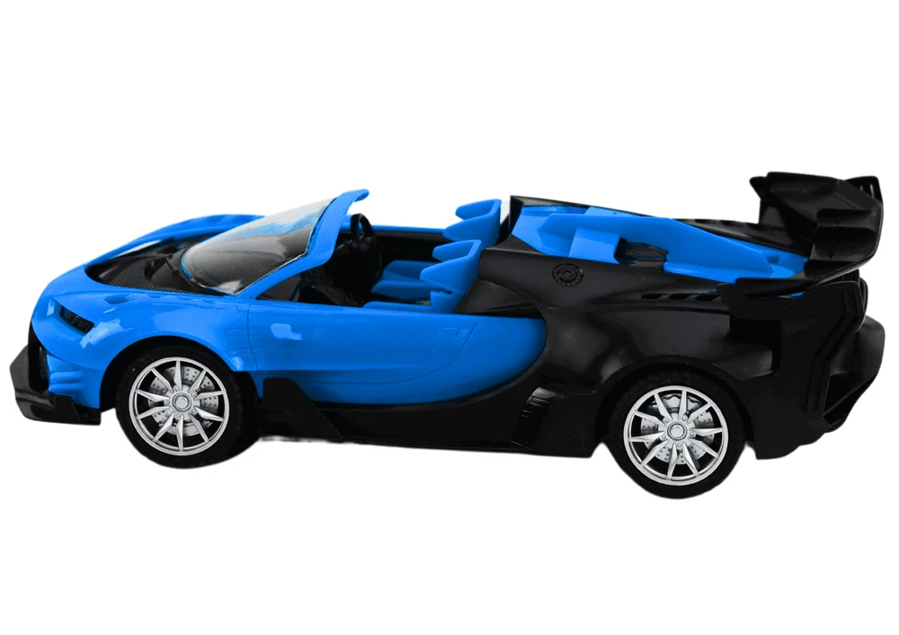 Lean Toys Nuotoliniu būdu valdomas sportinis automobilis 1:18 mėlynas