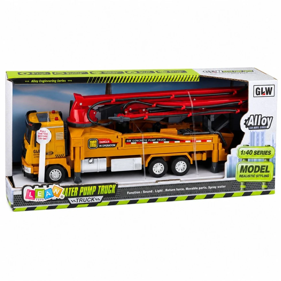 Lean Toys Cisterninis sunkvežimis 1:40
