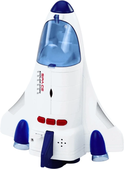 Lean Toys Žaislinis kosminis laivas su šviesomis ir garsais