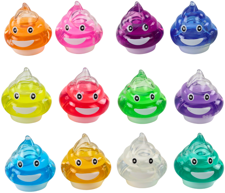 Lean Toys Žaislas Slime Emocijų Dėžutėje 150 g, 12 Spalvų