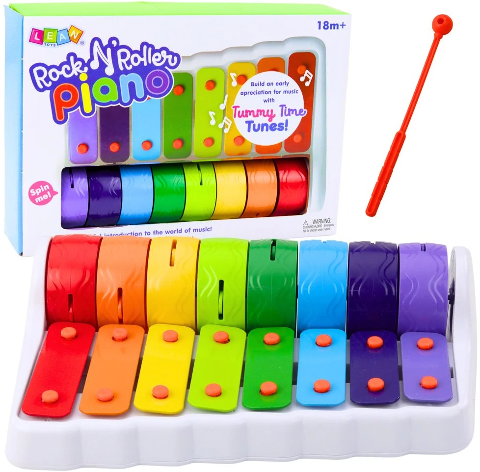 Lean Toys Vaikiškas Muzikinis pianinas Rock N' Roller Piano