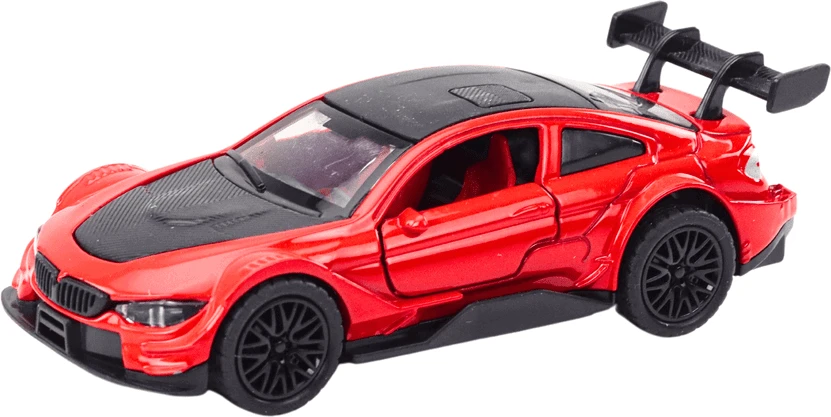 Lean Toys Raudonas sportinis automobilis 1:32