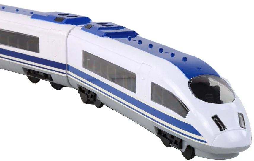 Lean Toys Nuotoliniu būdu valdomas traukinys su apšvietimu, 65 cm