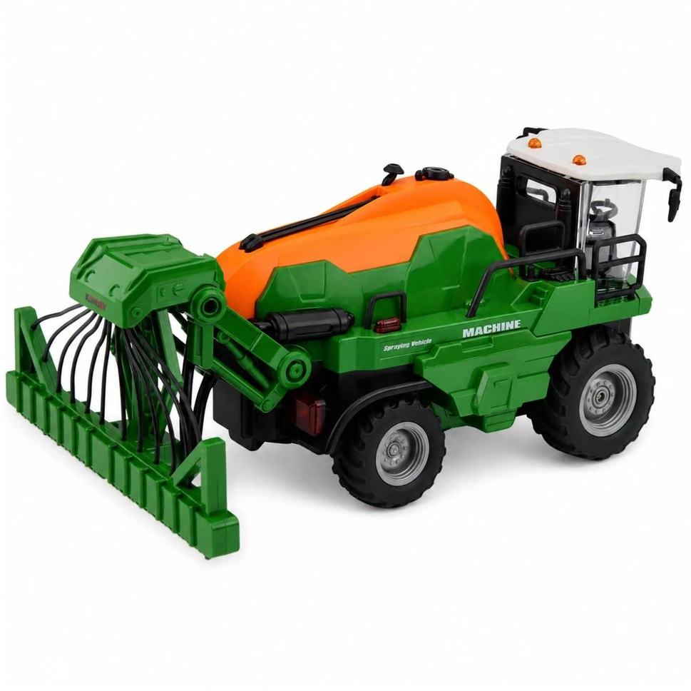Lean Toys Kombainas su purkštuvu 1:24
