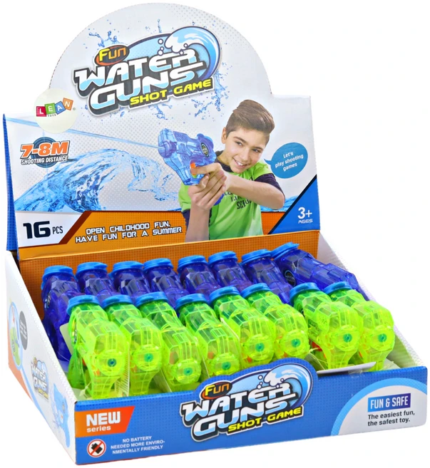 Lean Toys Lean Mini Vanduo Gun Handy, žalias, mėly