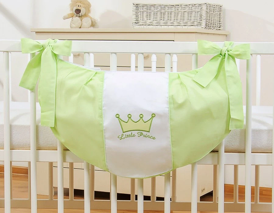 Žaislų krepšys žalias Little Prince/Princess