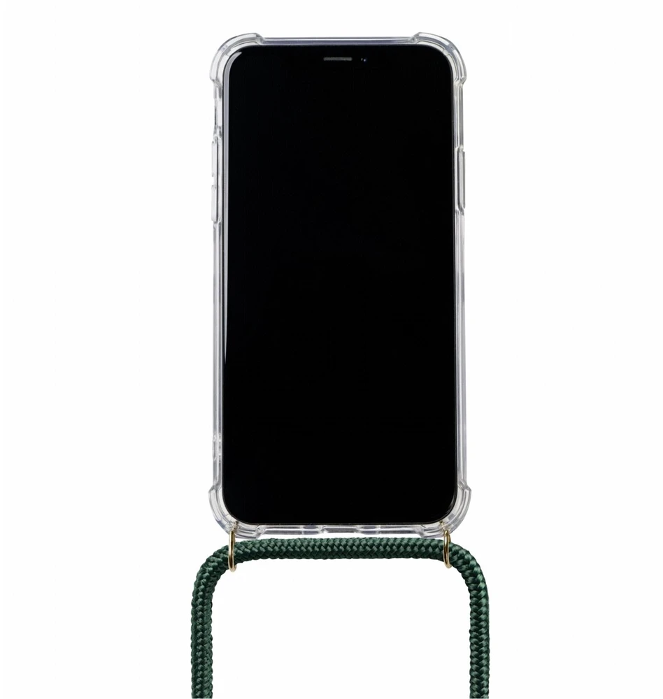 Lookabe Žaliai auksinis telefono dėklas su dirželiu iPhone Xr