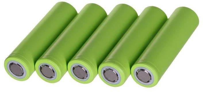 Žalias CELL 50x 18650 elementų baterija, Li-Ion, INR1865029E, 3,7 V, 2900 mAh