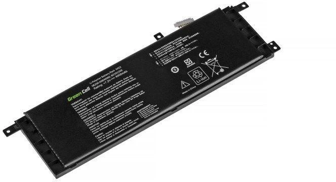 Žalias CELL AS80 BATERIJA ASUS X553 X553M F553 F553M 3800MAH 7.2V