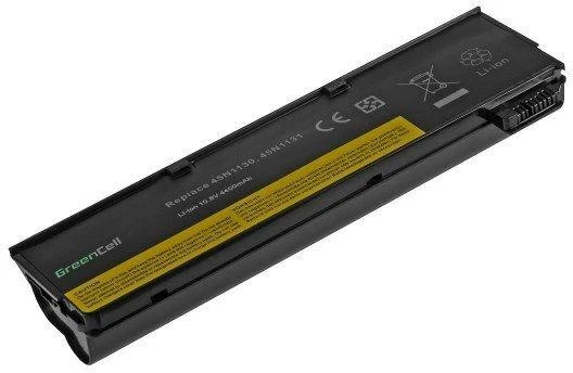 Žalias CELL BATERIJA LE57V2 121500214 SKIRTA LENOVO THINKPAD T440 T450 T460 T550 T560 W550S X240 X260 L450 L470 4400MAH 10.8V