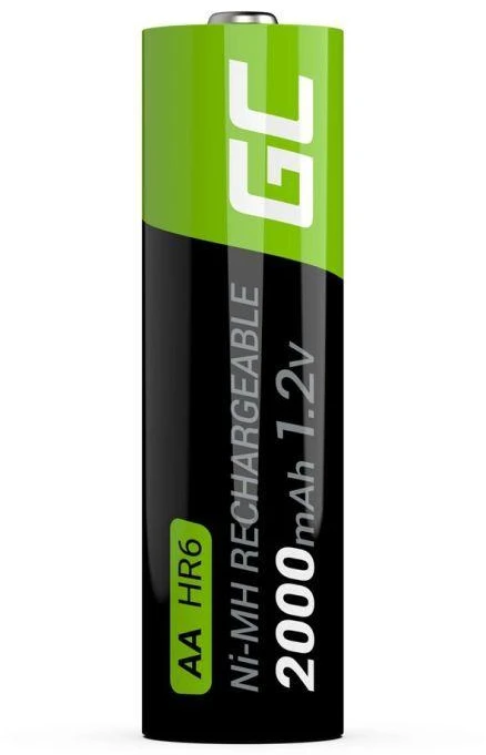 Žalias CELL Baterijos 4 x AA R6 2000mAh
