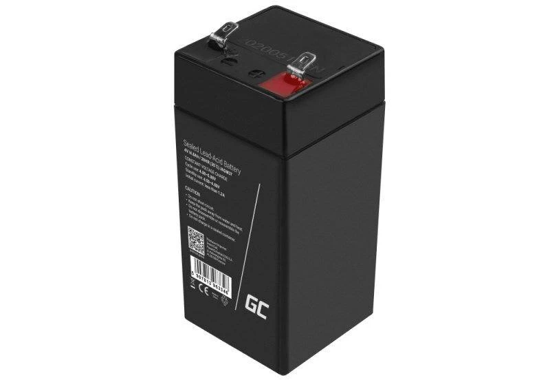 Žalias CELL GEL/AGM akumuliatorius AGM37 4V 4Ah