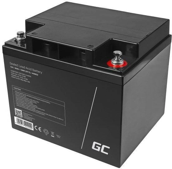 Žalias CELL GEL akumuliatorius AGM22 12V 40AH