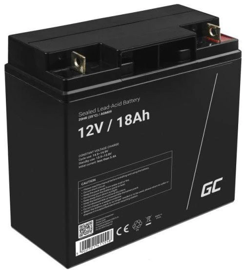 Žalias Cell Žalias CELL Baterija AGM 12V18AH