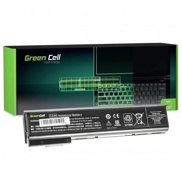 Žalias CELL HP100 BATERIJA SKIRTA HP CA06XL 4400 MAH 10.8V