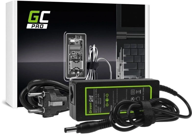 Nešiojamų kompiuterių įkroviklis Greencell AD25P PRO 65W 19V Toshiba, Asus