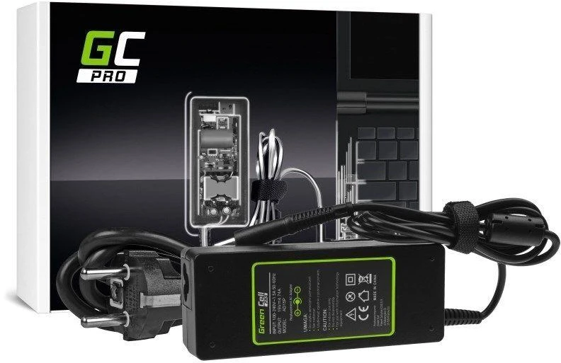 Nešiojamų kompiuterių įkroviklis Greencell AD15P PRO 90W, 19V HP