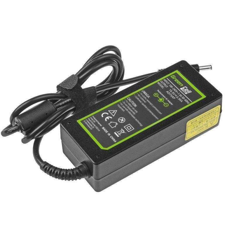 Ausinės Žalias CELL MAITINIMO ŠALTINIS AD75AP DELL 19V 3.42A 65W