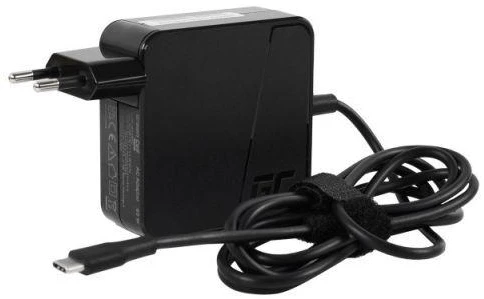 Green Cell Žalias Cell Maitinimo Adapteris - Žalias Cell AD134PV2 65 W Juodas