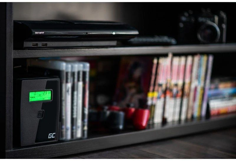 Green Cell Žalias Cell Žalias Cell UPS Microsine 1000VA LCD
