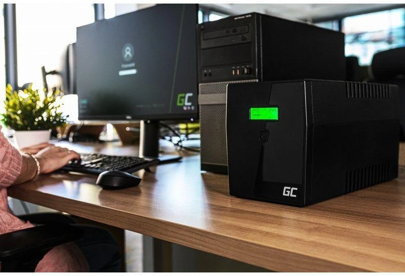 Green Cell Žalias Cell Žalias Cell UPS Microsine 1000VA LCD