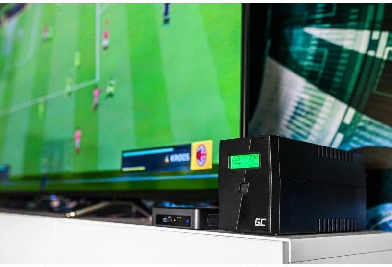 Green Cell Žalias Cell Žalias Cell UPS Microsine 1000VA LCD