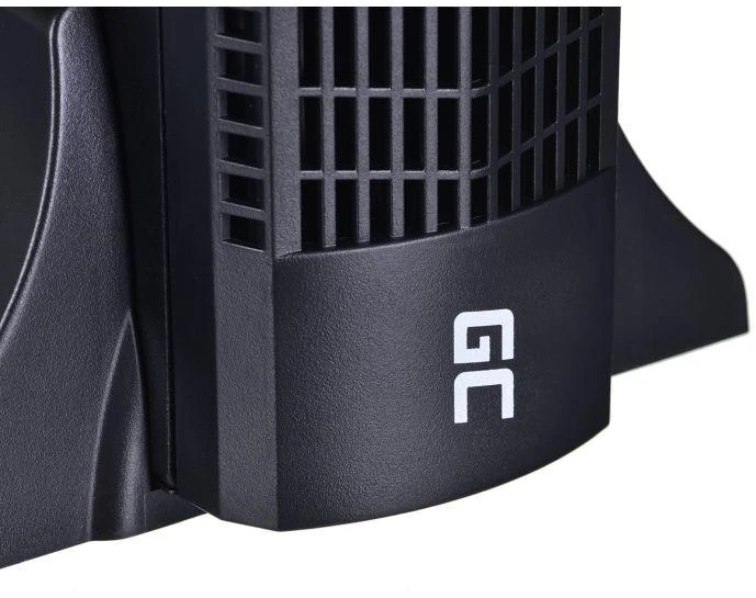 Žalias CELL UPS13 1000VA 900W nepertraukiamo maitinimo šaltinis (UPS), skirtas RTII stovo tipo serverių spintoms