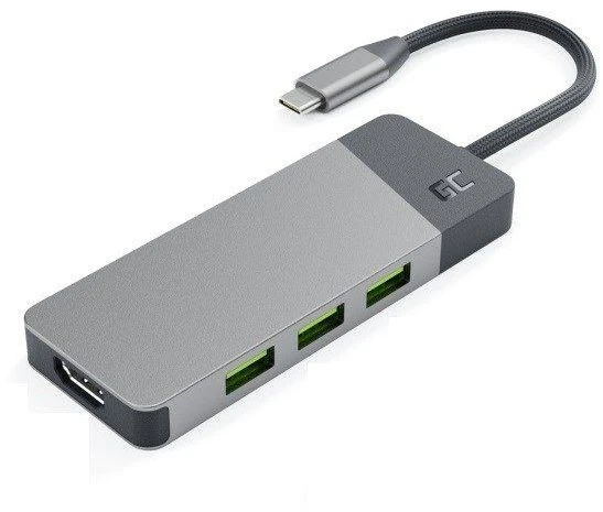 Lenovo Žalias Cell Žalias CELL HUB USB-C GC Connect 3xUSB 3.1 HDMI 4K 60Hz PD 85W