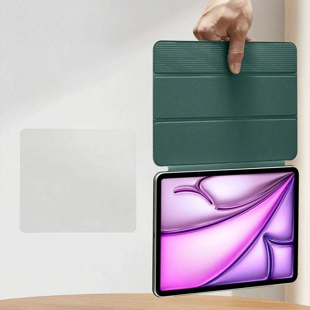 ESR atšokantis magnetinis dėklas, skirtas iPad Pro 12.9” 2020 / 2021 / 2022 / iPad Air 13” 2024 / 2025 - Žalias